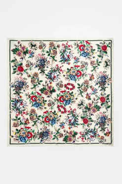 Mujer BIMBA Y LOLA Pañuelos<Panuelo Jardin Blanco Roto