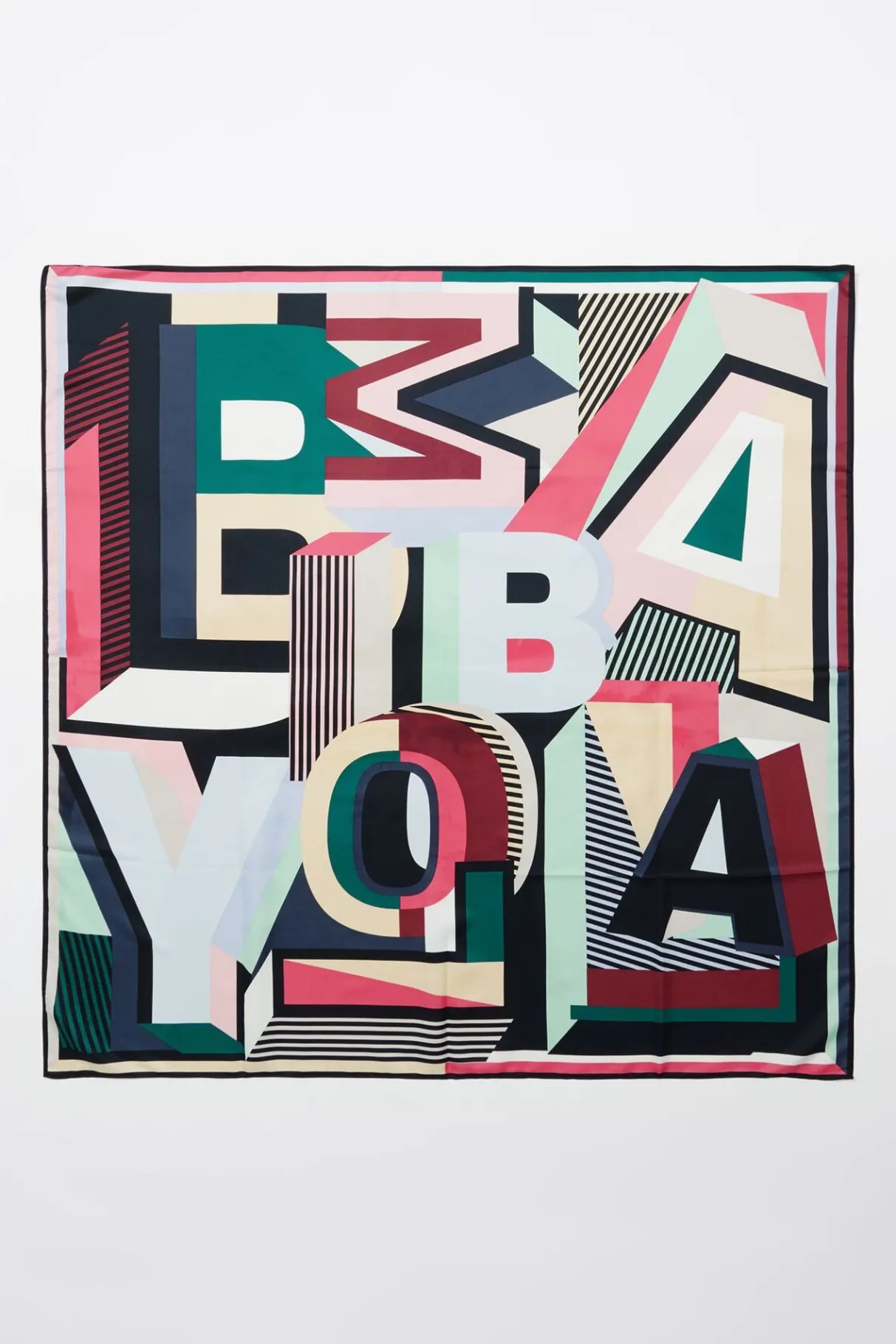 Mujer BIMBA Y LOLA Pañuelos<Panuelo Logo Geometrico 3D Multicolor