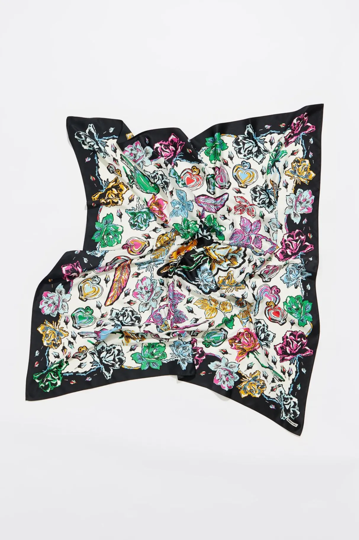 Mujer BIMBA Y LOLA Pañuelos<Panuelo Pajaros Blanco