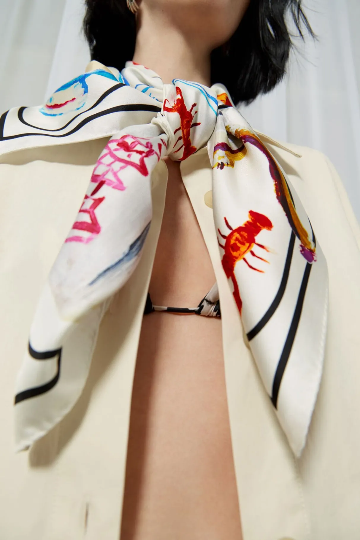 Mujer BIMBA Y LOLA Pañuelos<Panuelo Print Parque