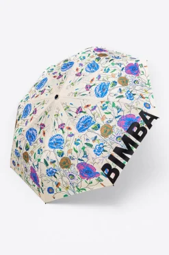 Mujer BIMBA Y LOLA Paraguas<Paraguas Flores Amarillo Claro