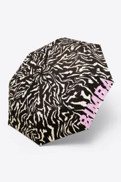 Mujer BIMBA Y LOLA Paraguas<Paraguas Print Tiger Liquid Negro