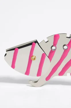 Mujer BIMBA Y LOLA Pendientes<Pendiente Camaleon Plateado Y Rosa