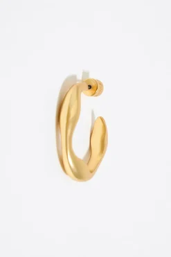 Mujer BIMBA Y LOLA Pendientes<Pendientes Aro Dorado Mate