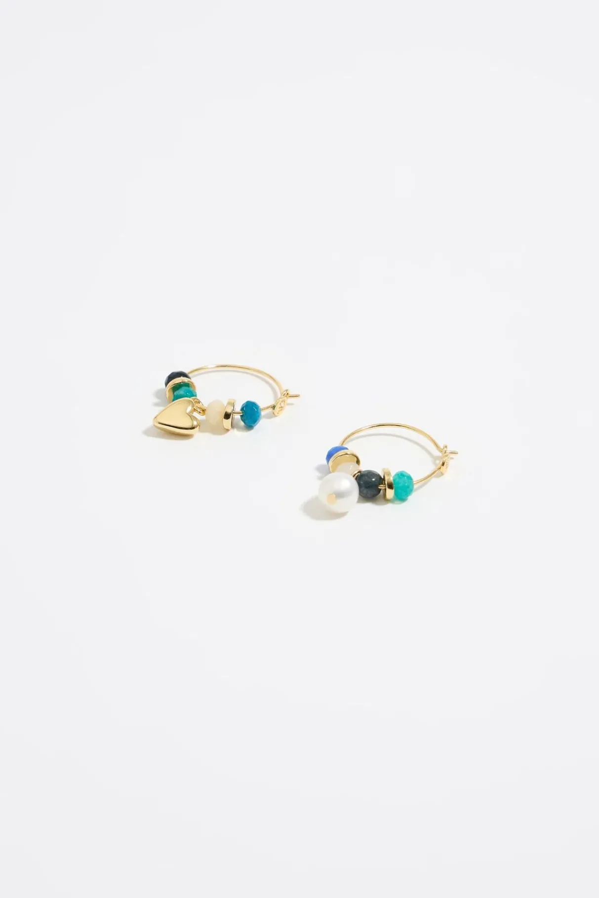 Mujer BIMBA Y LOLA Pendientes<Pendientes Aro Piedras Azules