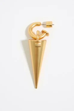 Mujer BIMBA Y LOLA Pendientes<Pendientes Aro Y Pinchos Dorado Mate