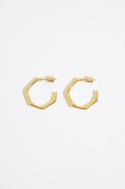 Mujer BIMBA Y LOLA Pendientes<Pendientes Bambu Dorados