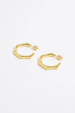 Mujer BIMBA Y LOLA Pendientes<Pendientes Bambu Dorados