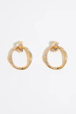 Mujer BIMBA Y LOLA Pendientes<Pendientes Doble Aro Multicolor