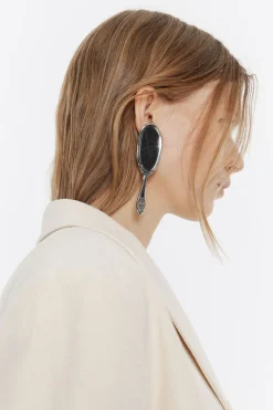 Mujer BIMBA Y LOLA Pendientes<Pendientes Espejos Plateados