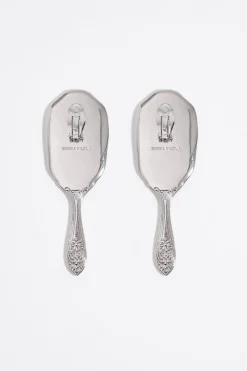 Mujer BIMBA Y LOLA Pendientes<Pendientes Espejos Plateados