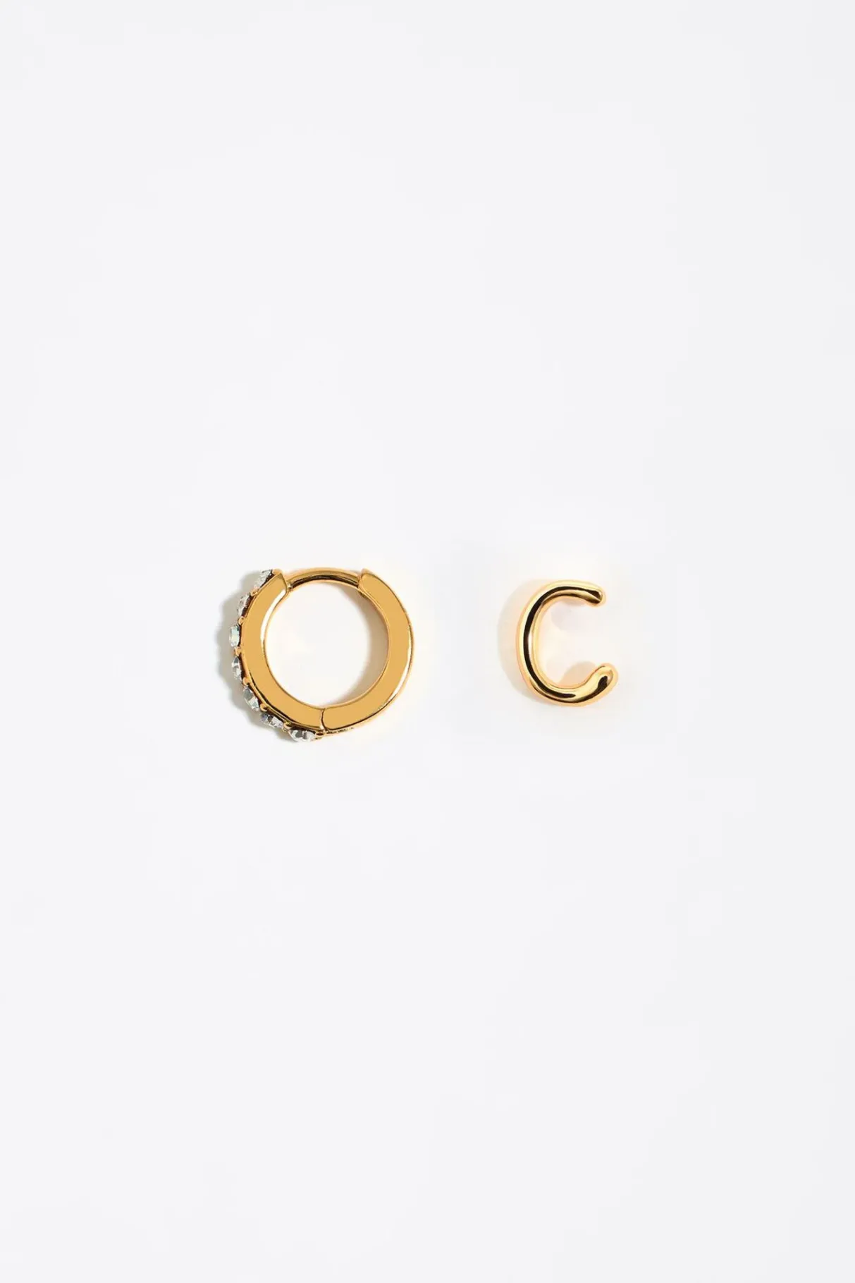 Mujer BIMBA Y LOLA Abecedario<Pendientes Letra C Cristales