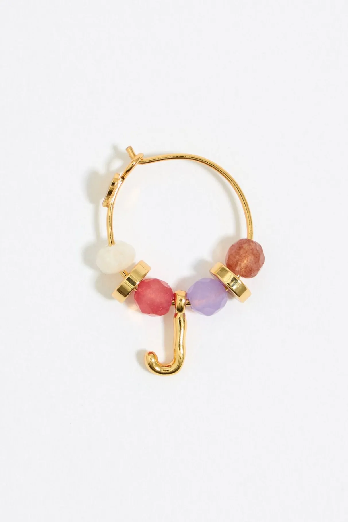 Mujer BIMBA Y LOLA Abecedario<Pendientes Letra J Piedras Multicolores