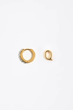 Mujer BIMBA Y LOLA Abecedario<Pendientes Letra Q Cristales