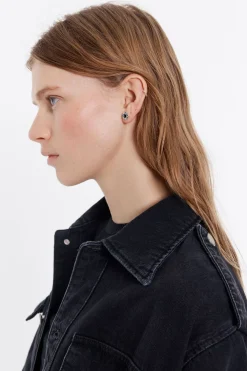 Mujer BIMBA Y LOLA Pendientes<Pendientes Logo Corazon Plateados