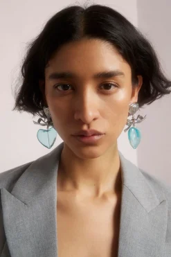 Mujer BIMBA Y LOLA Pendientes<Pendientes Perfume Corazon Vidrio