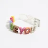 Mujer BIMBA Y LOLA Pulseras<Pulsera Correa Letras Multicolor