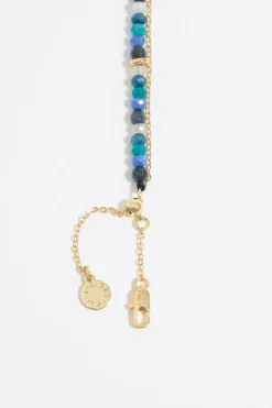 Mujer BIMBA Y LOLA Bisuteria<Pulsera Doble Piedras Multicolores Y Cadena Dorada