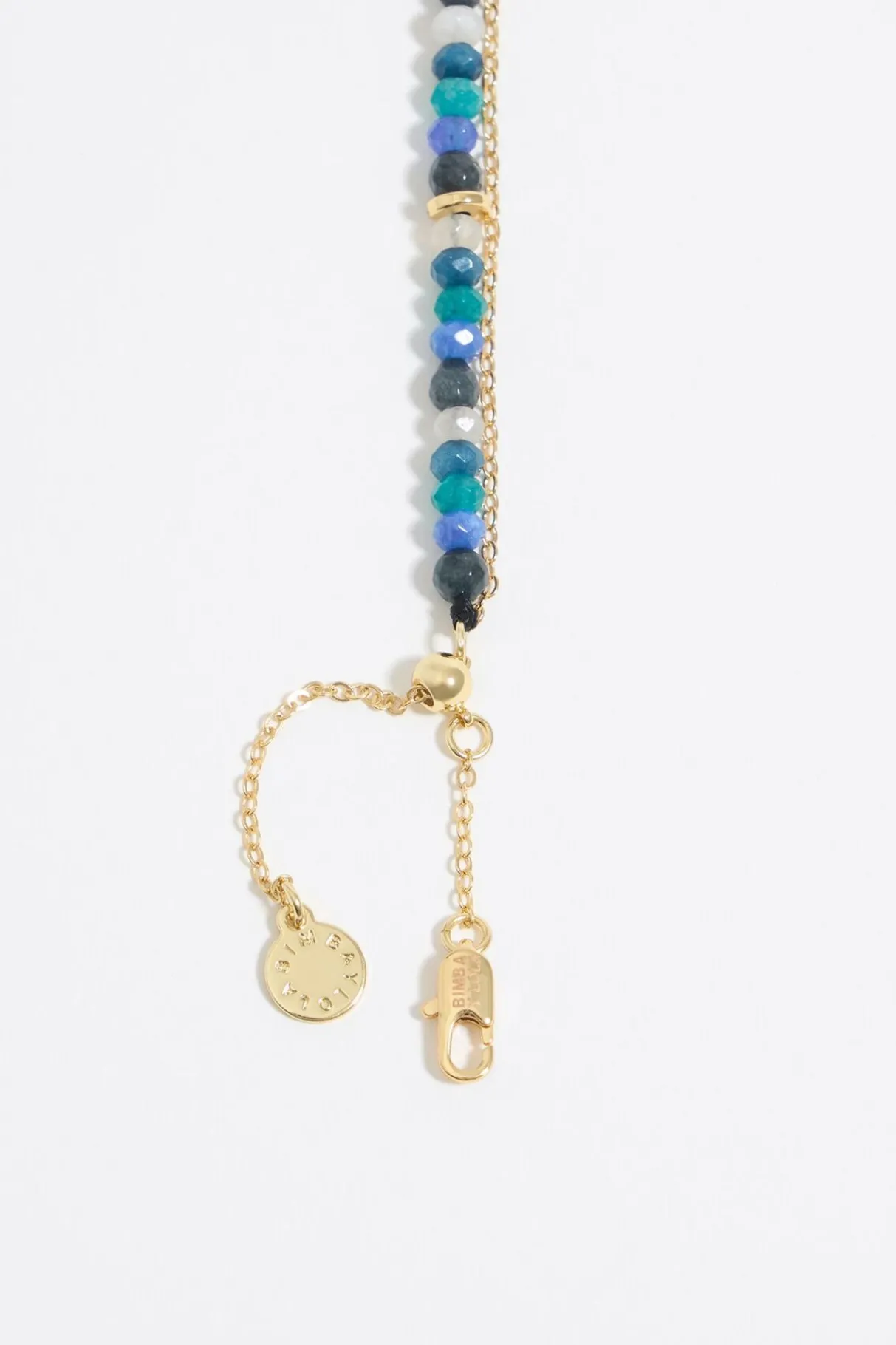 Mujer BIMBA Y LOLA Bisuteria<Pulsera Doble Piedras Multicolores Y Cadena Dorada