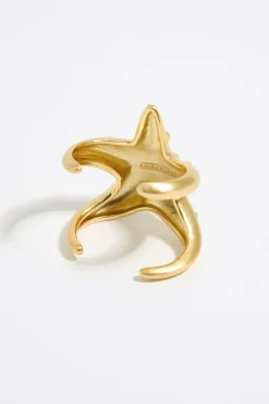 Mujer BIMBA Y LOLA Bisuteria<Pulsera Estrella De Mar Dorada Mate