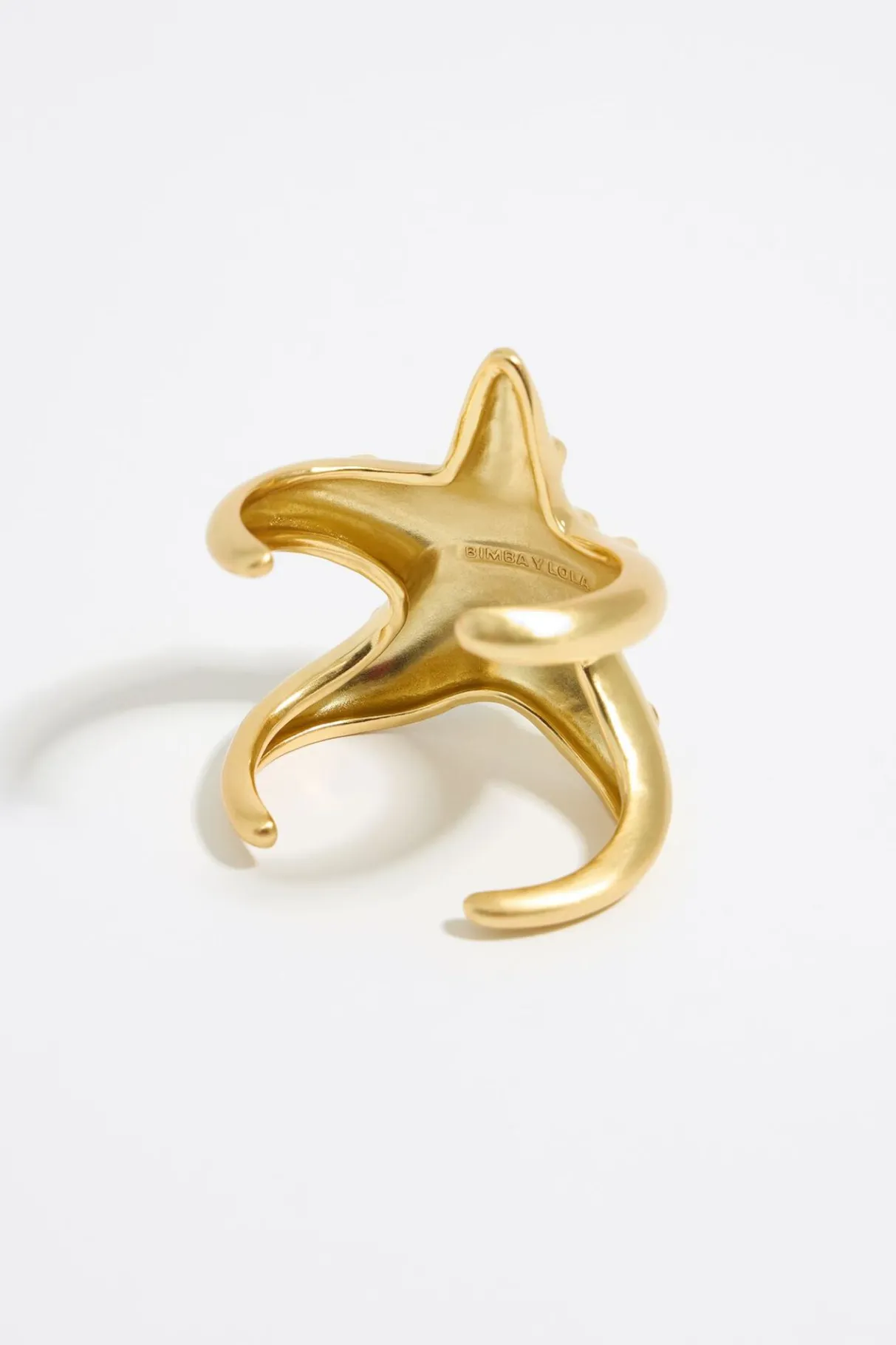 Mujer BIMBA Y LOLA Bisuteria<Pulsera Estrella De Mar Dorada Mate