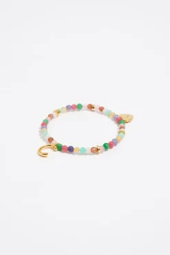Mujer BIMBA Y LOLA Abecedario<Pulsera Letra C Piedras Multicolores