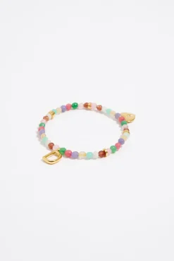 Mujer BIMBA Y LOLA Abecedario<Pulsera Letra D Piedras Multicolores