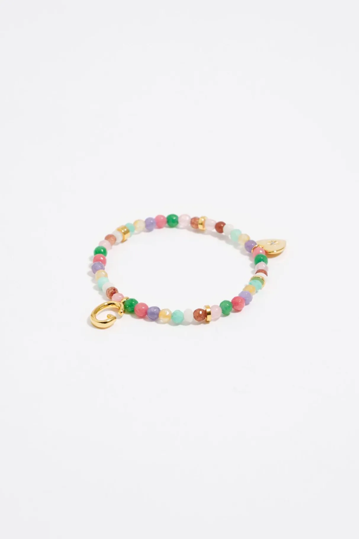 Mujer BIMBA Y LOLA Abecedario<Pulsera Letra G Piedras Multicolores