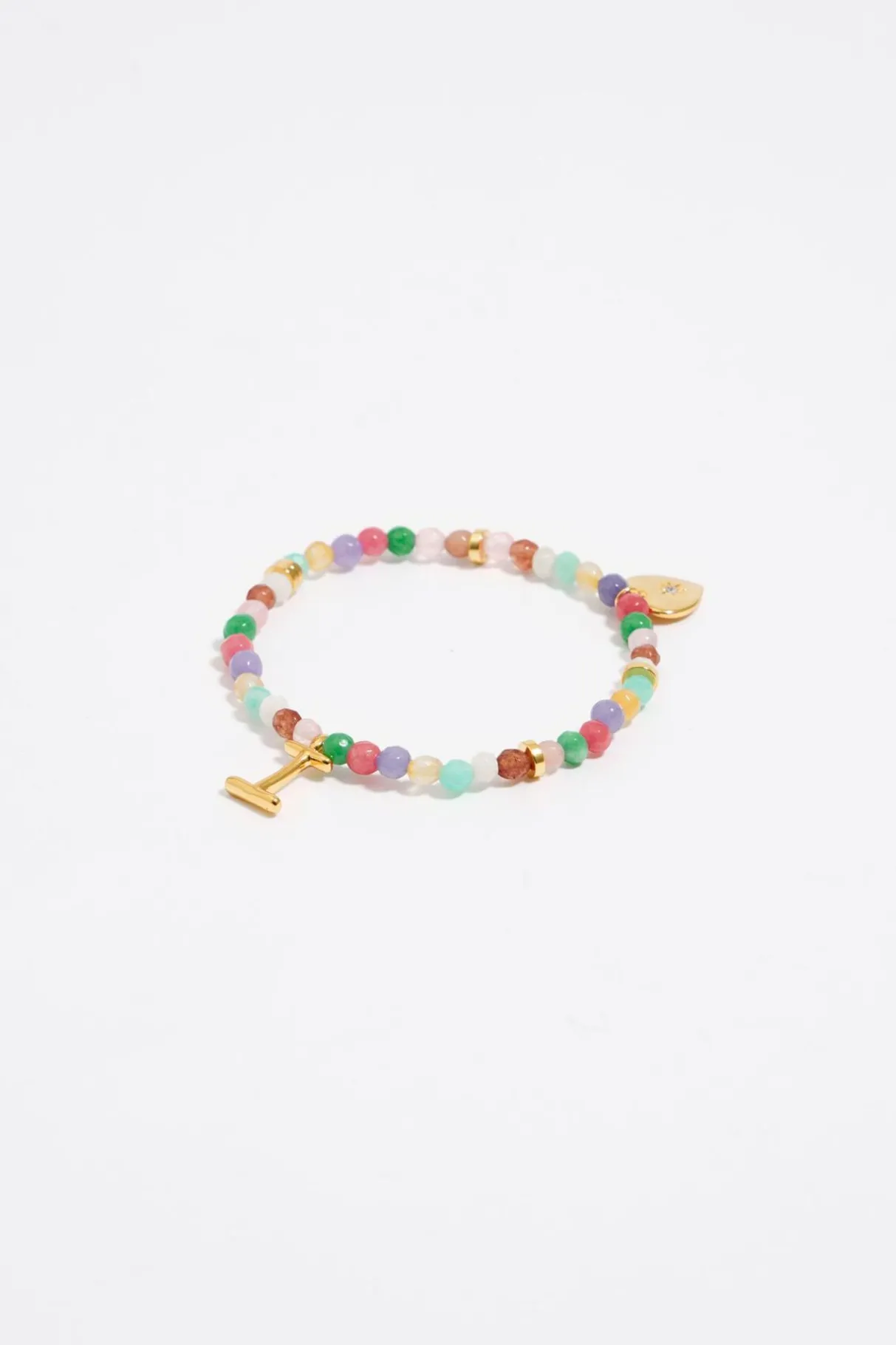 Mujer BIMBA Y LOLA Abecedario<Pulsera Letra I Piedras Multicolores
