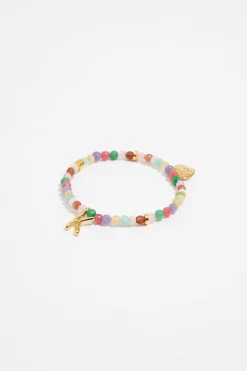 Mujer BIMBA Y LOLA Abecedario<Pulsera Letra K Piedras Multicolores