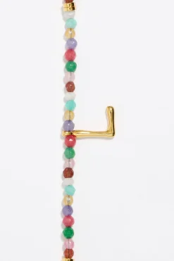 Mujer BIMBA Y LOLA Abecedario<Pulsera Letra L Piedras Multicolores