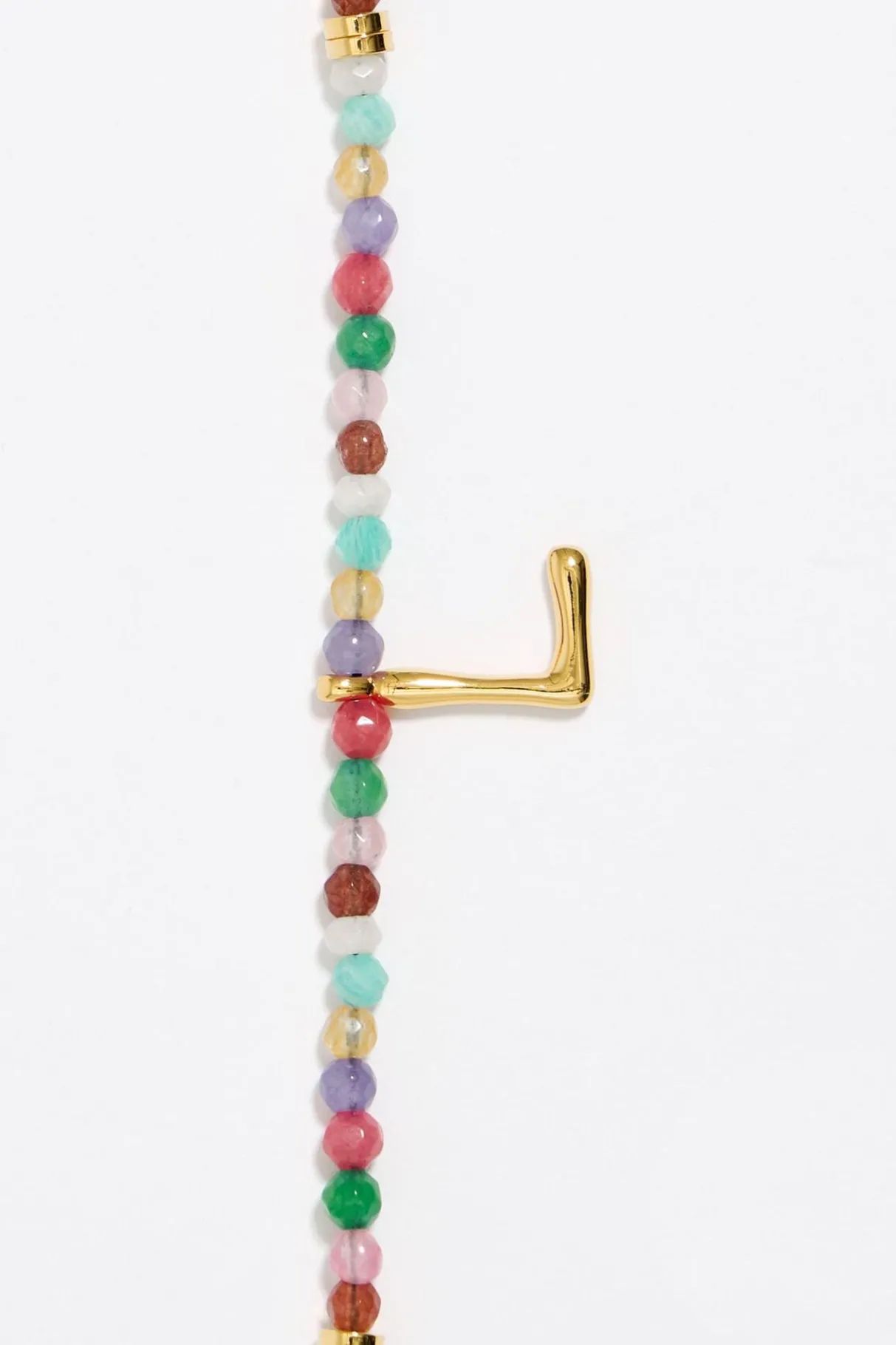 Mujer BIMBA Y LOLA Abecedario<Pulsera Letra L Piedras Multicolores