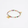 Mujer BIMBA Y LOLA Abecedario<Pulsera Letra M Piedras Multicolores