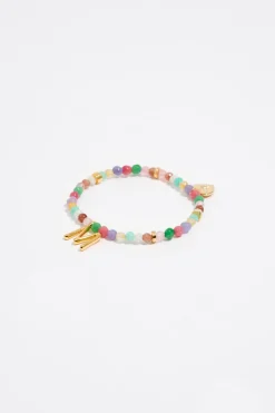 Mujer BIMBA Y LOLA Abecedario<Pulsera Letra M Piedras Multicolores