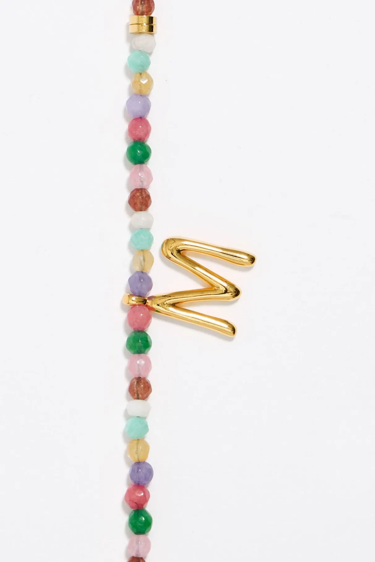 Mujer BIMBA Y LOLA Abecedario<Pulsera Letra M Piedras Multicolores