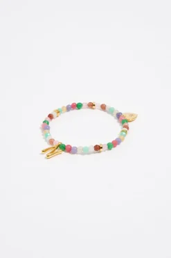 Mujer BIMBA Y LOLA Abecedario<Pulsera Letra N Piedras Multicolores
