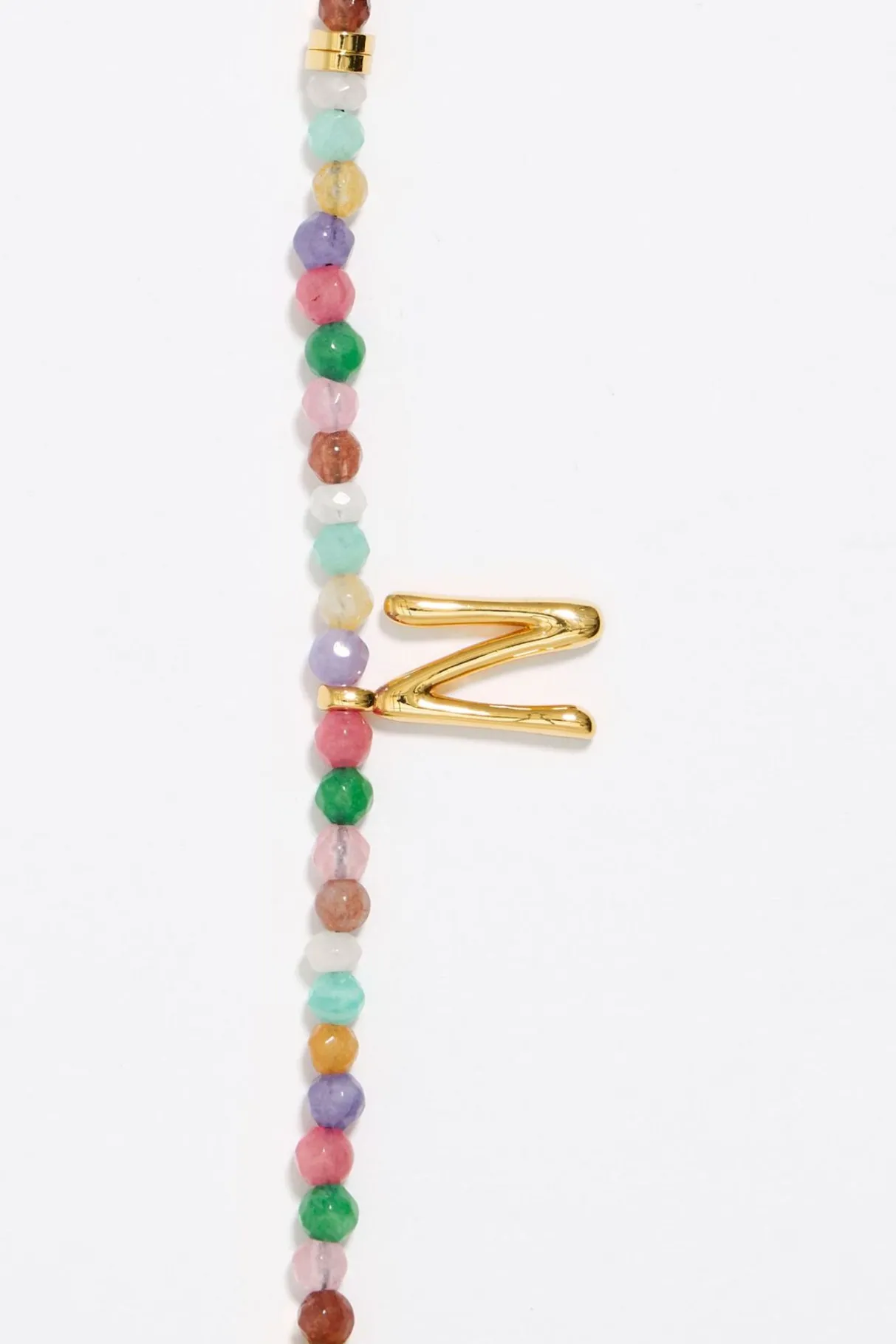 Mujer BIMBA Y LOLA Abecedario<Pulsera Letra N Piedras Multicolores