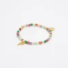 Mujer BIMBA Y LOLA Abecedario<Pulsera Letra P Piedras Multicolores