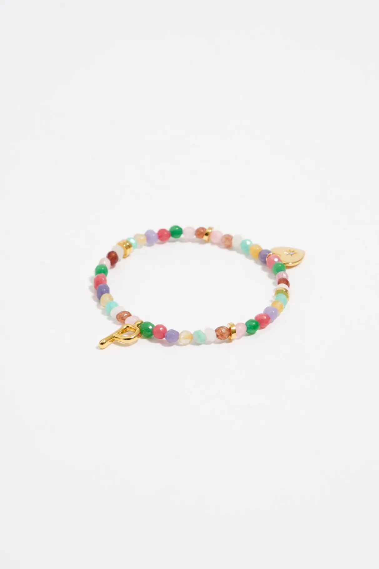 Mujer BIMBA Y LOLA Abecedario<Pulsera Letra P Piedras Multicolores
