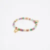 Mujer BIMBA Y LOLA Abecedario<Pulsera Letra Q Piedras Multicolores
