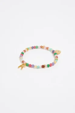 Mujer BIMBA Y LOLA Abecedario<Pulsera Letra R Piedras Multicolores