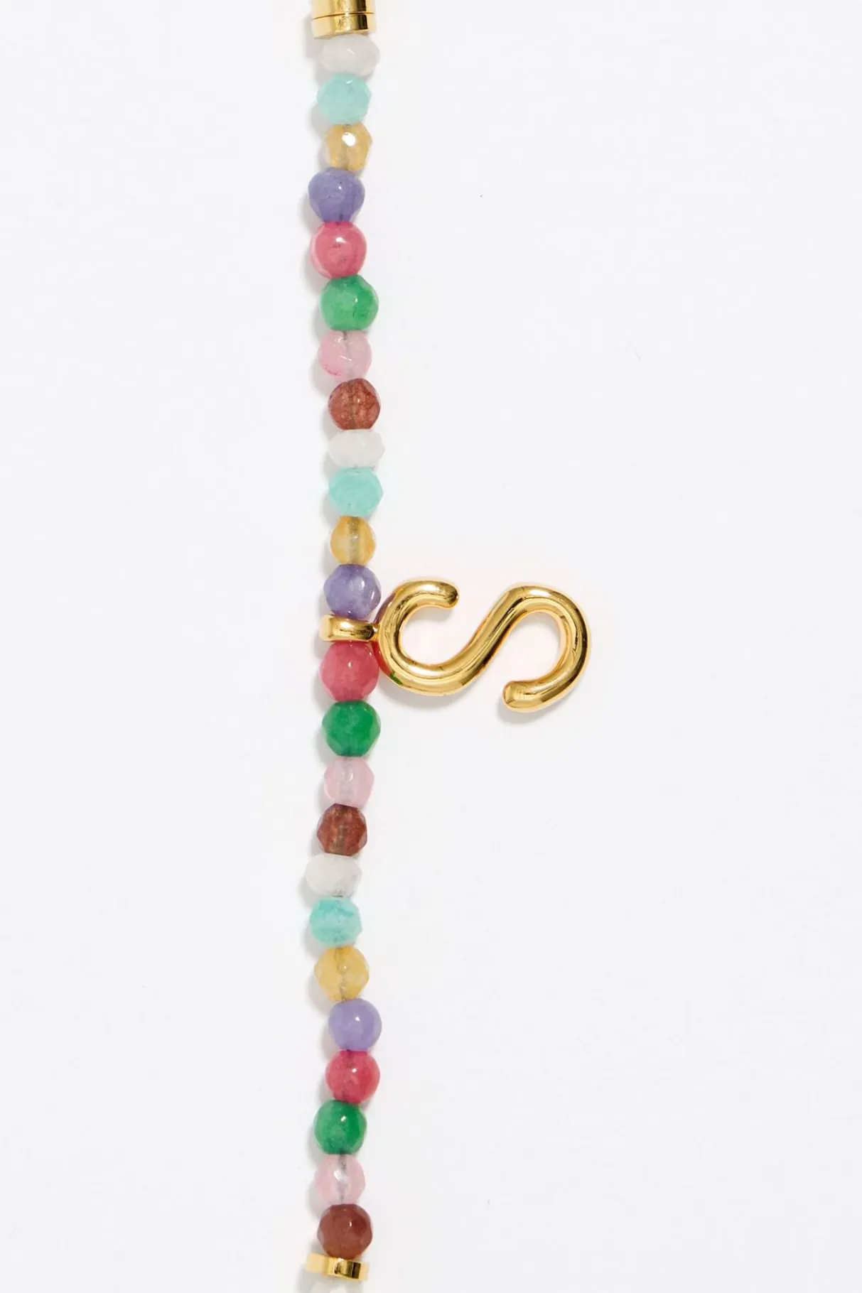 Mujer BIMBA Y LOLA Abecedario<Pulsera Letra S Piedras Multicolores