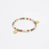 Mujer BIMBA Y LOLA Abecedario<Pulsera Letra U Piedras Multicolores