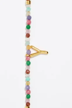 Mujer BIMBA Y LOLA Abecedario<Pulsera Letra Y Piedras Multicolores