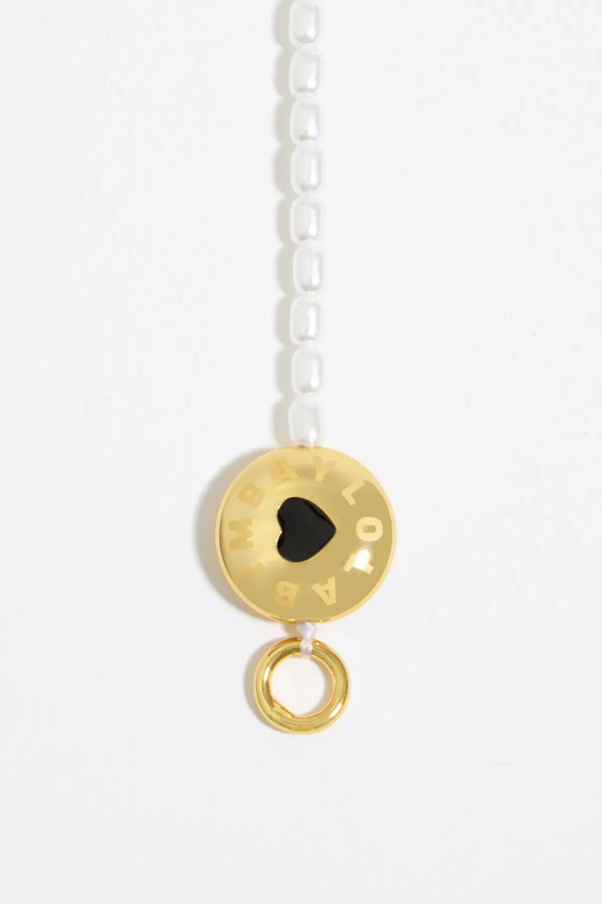 Mujer BIMBA Y LOLA Pulseras<Pulsera Logo Candy Perlas Blanca