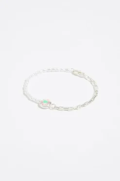Mujer BIMBA Y LOLA Pulseras<Pulsera Logo Candy Perlas Plateada