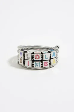 Mujer BIMBA Y LOLA Pulseras<Pulsera Muelle Logo Multicolor Y Cristales