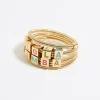 Mujer BIMBA Y LOLA Pulseras<Pulsera Muelle Logo Multicolor Y Cristales