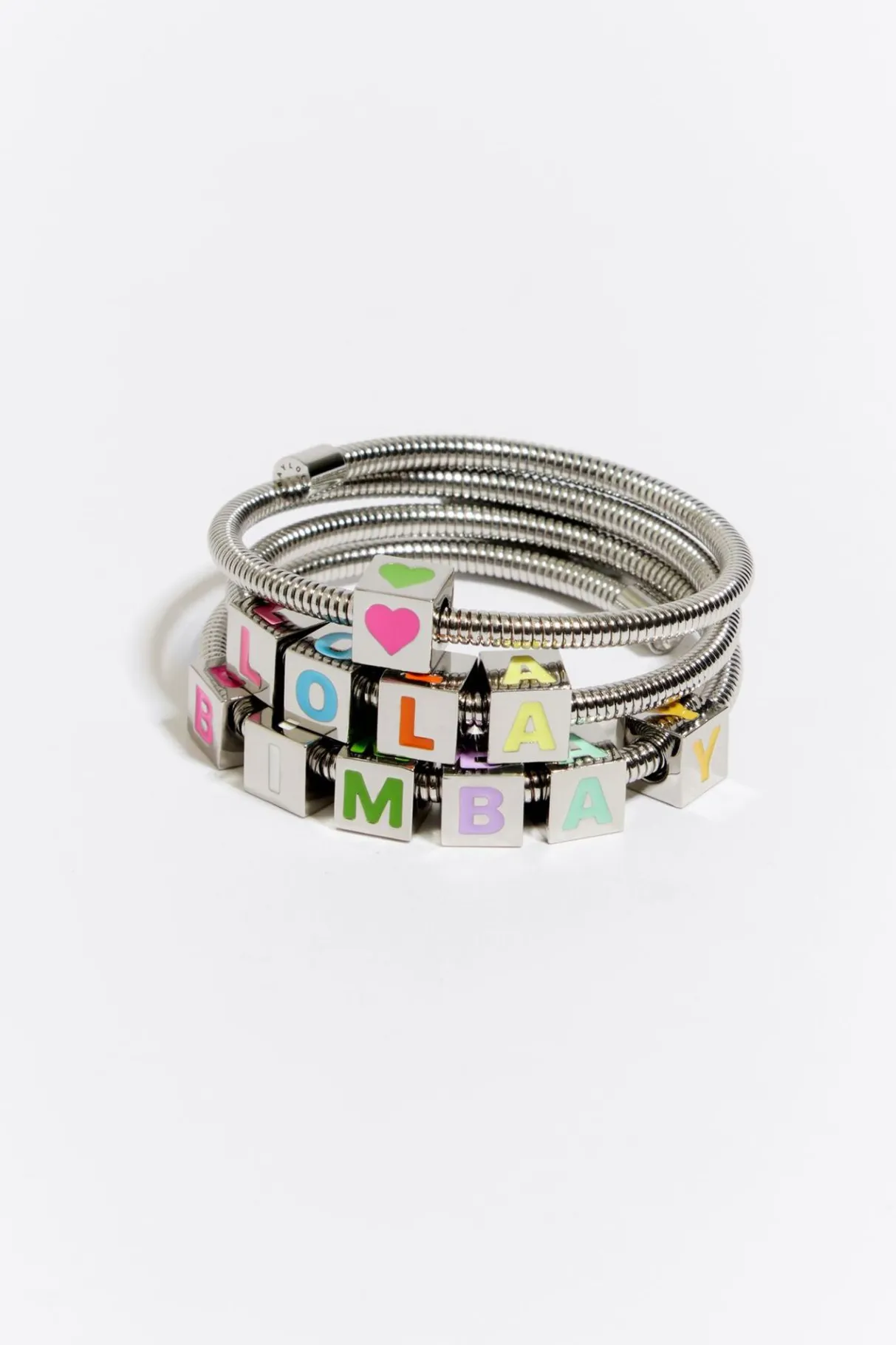 Mujer BIMBA Y LOLA Pulseras<Pulsera Muelle Logo Plateada