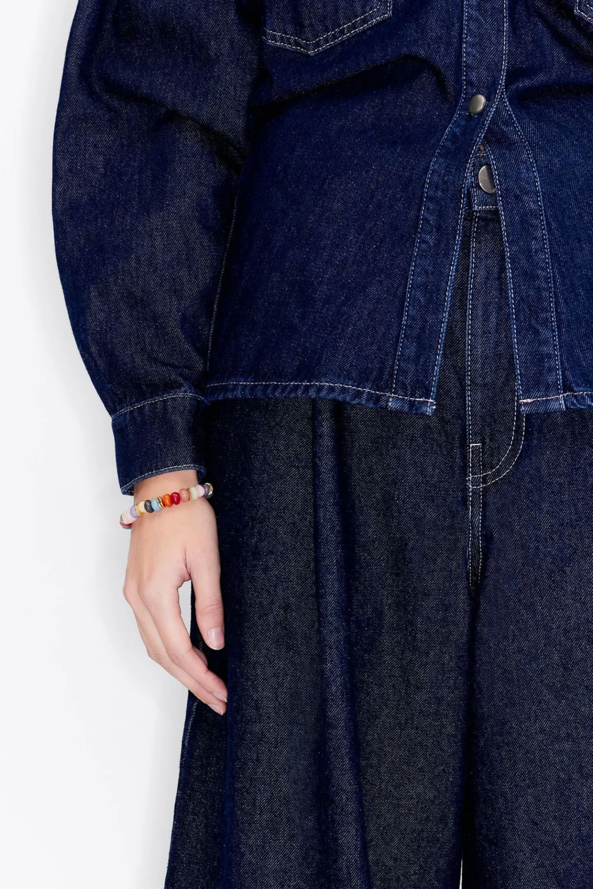 Mujer BIMBA Y LOLA Pulseras<Pulsera Piedras Multicolores Dorada Mate